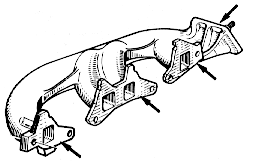 Exhaust manifold planes remachination